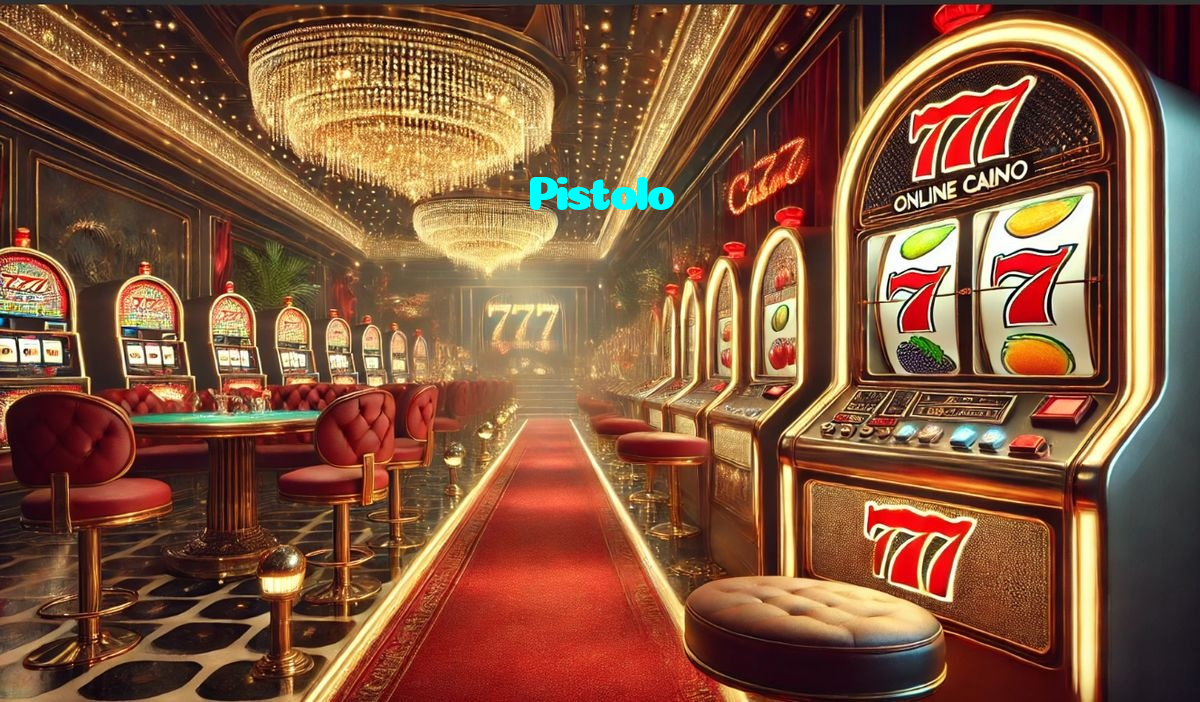 Pistolo casino presented on mobile device in Pakistan with slots and live games